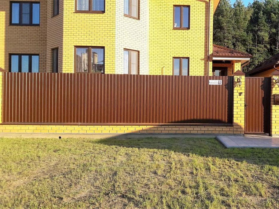 Кольорова металочерепиця та профнастил дешево