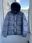 Пуховик Stone island Lino Resinato Down-TC garment dyed