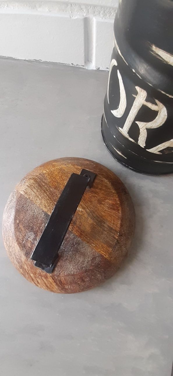 Dodatki dom kuchnia Pojemnik metalowy  STORAGE 20 Cm