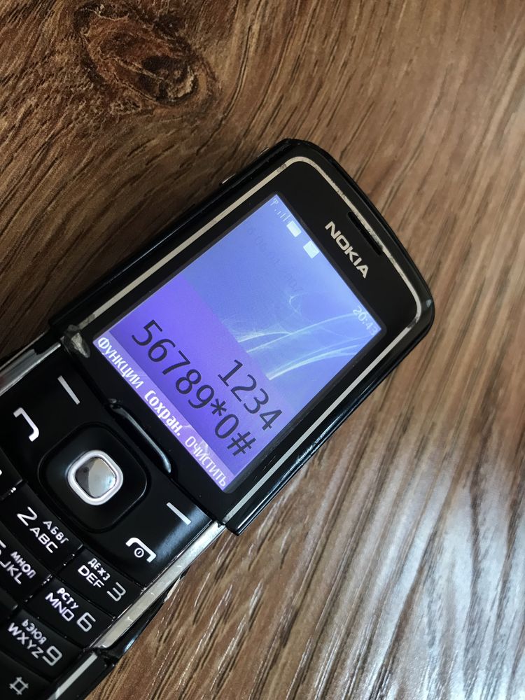 Телефон для коллекции Nokia 8600 luna