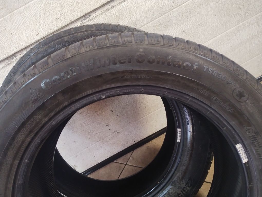 Continental 225/55R17 opony zimowe 2szt