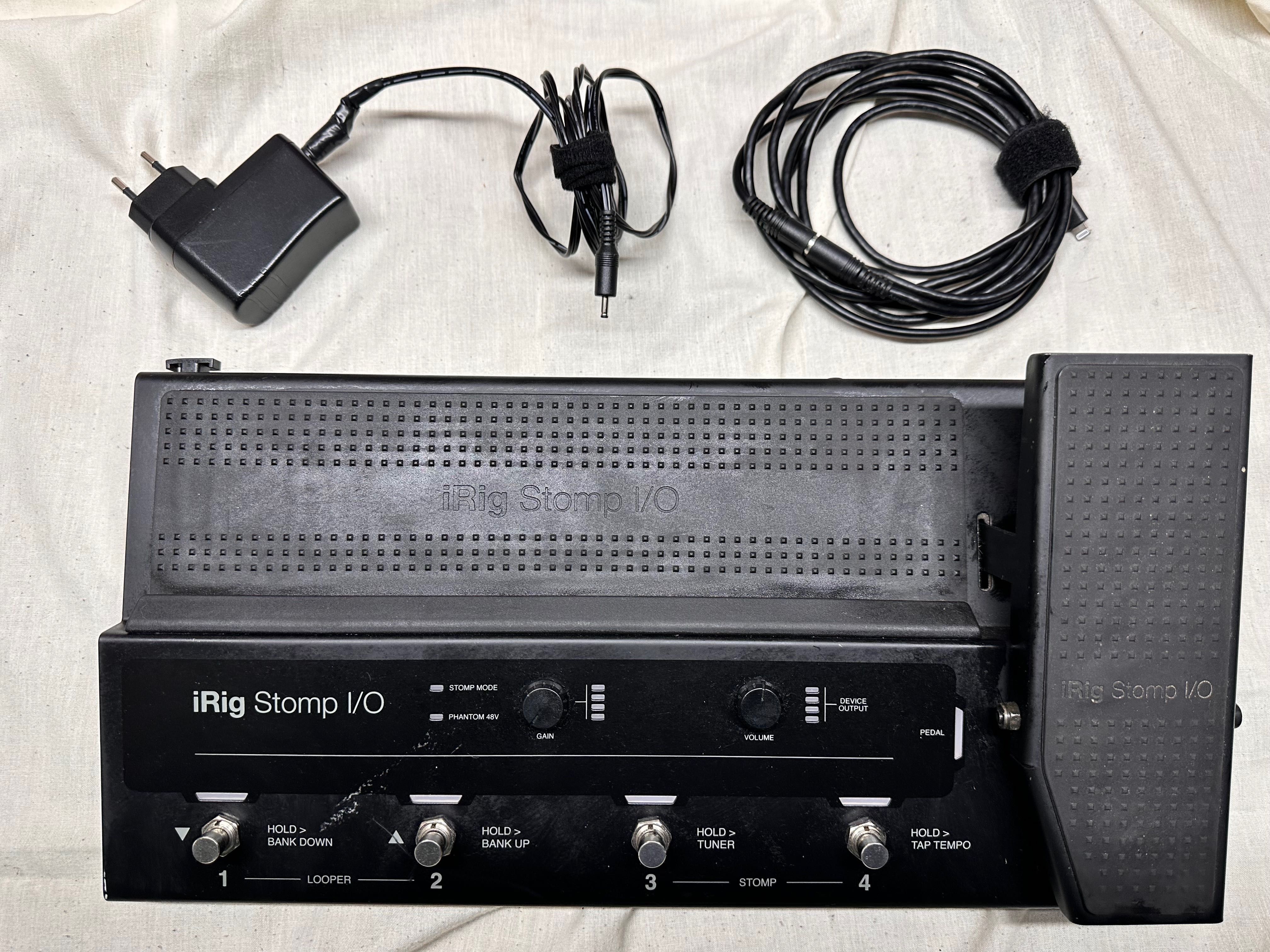 Pedaleira guitarra IK MULTIMEDIA iRig Stomp I/O