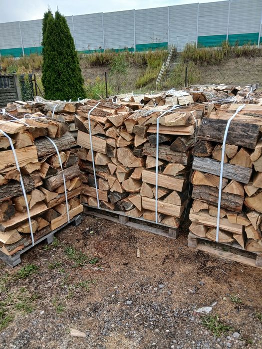 Drewno Kominkowe Dąb Suchy Sezonowany 2 lata