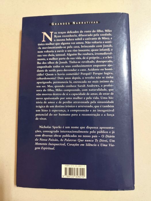 Livro Uma Promessa para toda a Vida - Nicholas Sparks