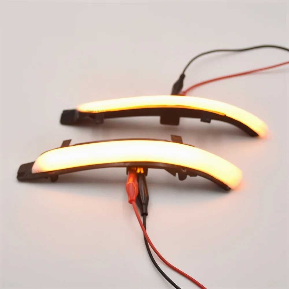 Динамічні LED поворотники в дзеркала Skoda Octavia, Superb B6, B8,  A7