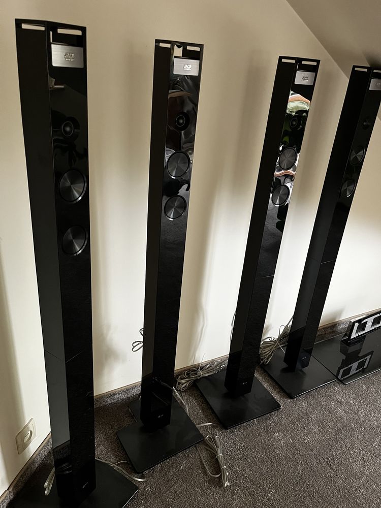 System nagłośnienia LG kolumny audio super stan