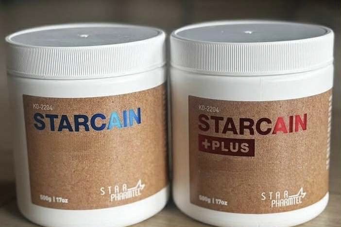 Krem przedzabiegowy starcain, starcain plus