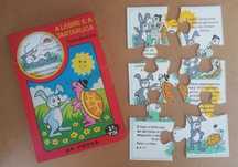 Livro- Puzzle Infantil anos 80