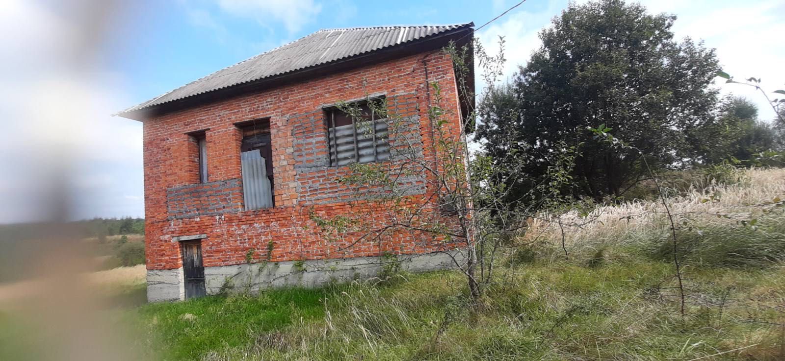 Продаж незавершеного будинку