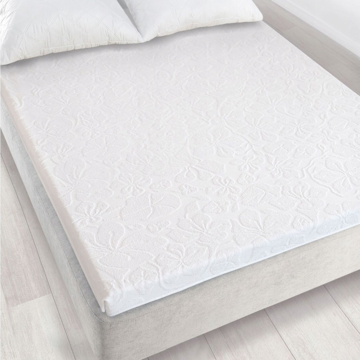 Zwoltex Prześcieradło Tulipan 6 Bawełna 150X205 Białe