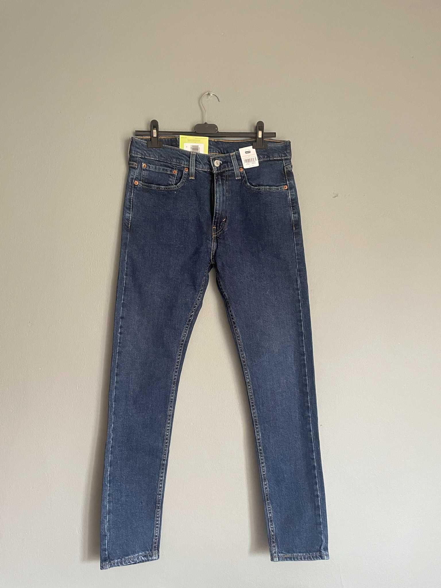 Levi's 519 Skinny HI Ball - Jeansy Skinny Fit 32