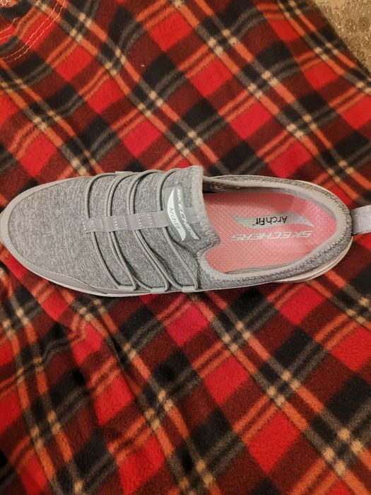 Слипоны женские Skechers ArchFit тапочки кроссовки размер 38 НОВЫЕ