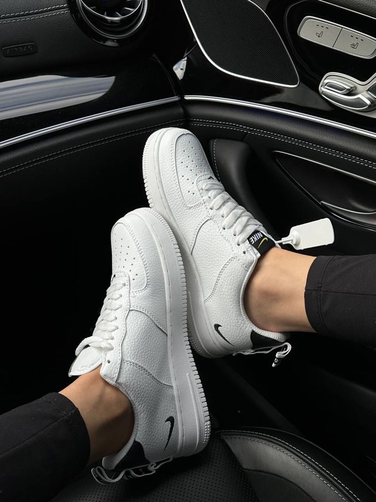 Nike Air Force 1 Low  Black/White, чоловічі кросівки, жіночі кросівки