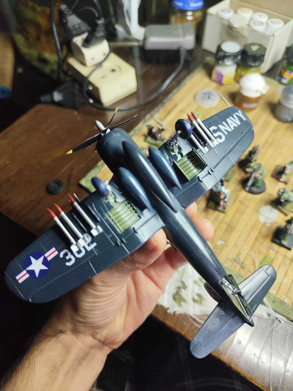 Сборная модель Истребитель F4U-1D Corsair