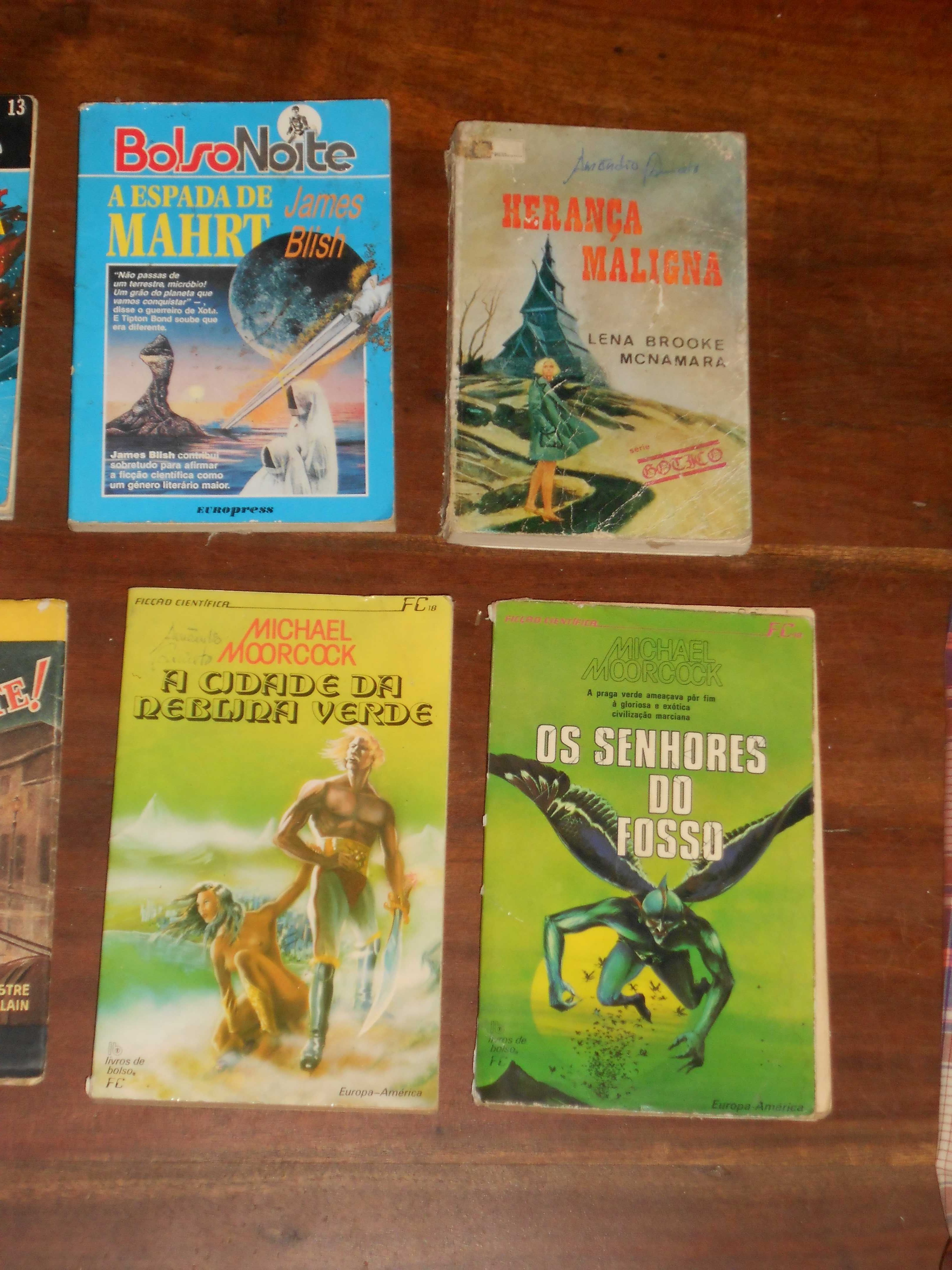 Livros diversos terror ficçao cientifica