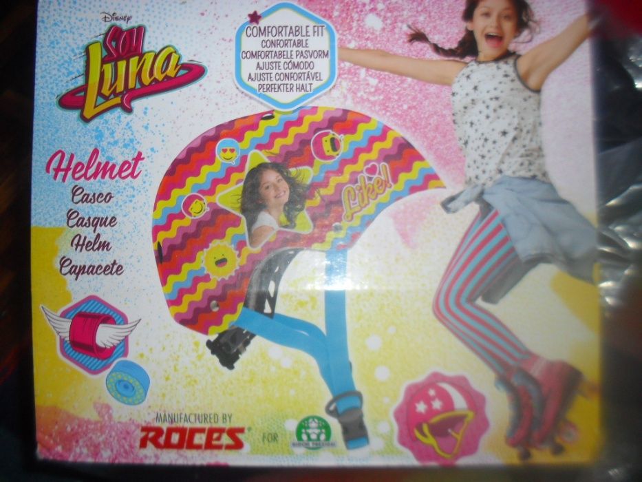 Patins e Capacete "Soy Luna"