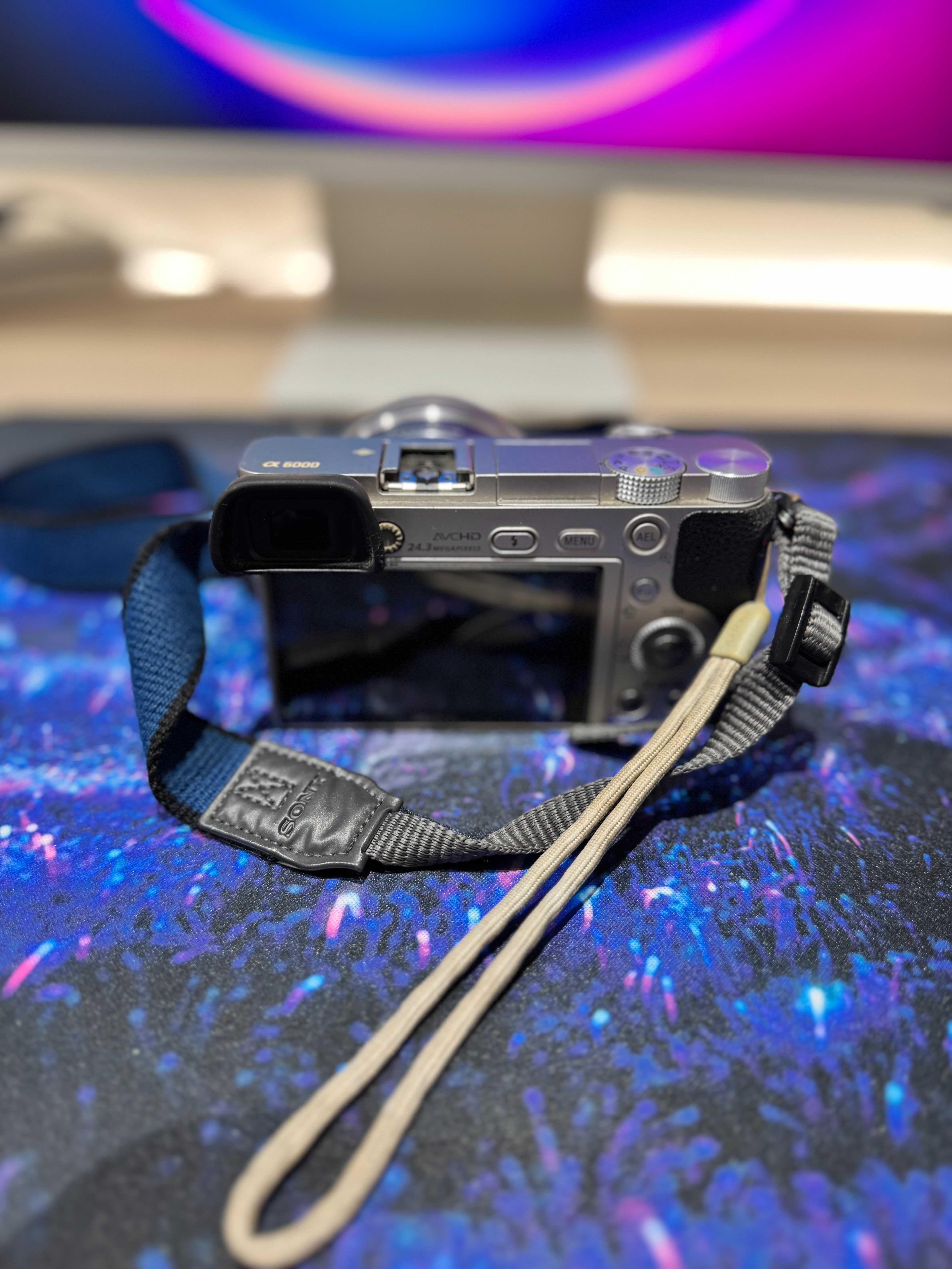 Sony A6000 + Lente 16-50mm OSS + 4 Baterias + Carregador Duplo Patona