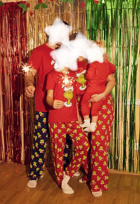 Новорічний family look. новорічний одяг для сім'ї. новорічні піжами