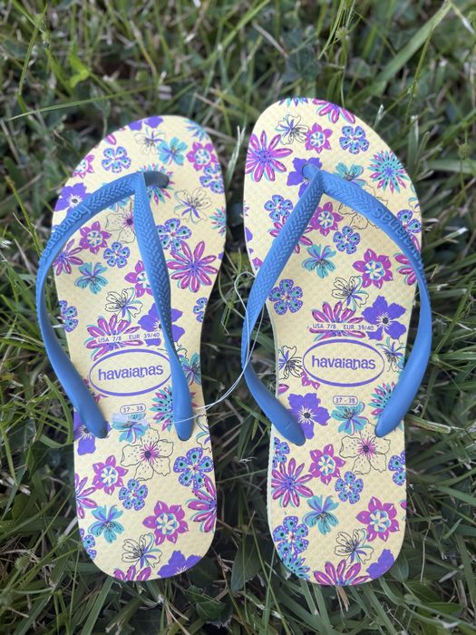 Havaianas floral tamanho 39/40EU