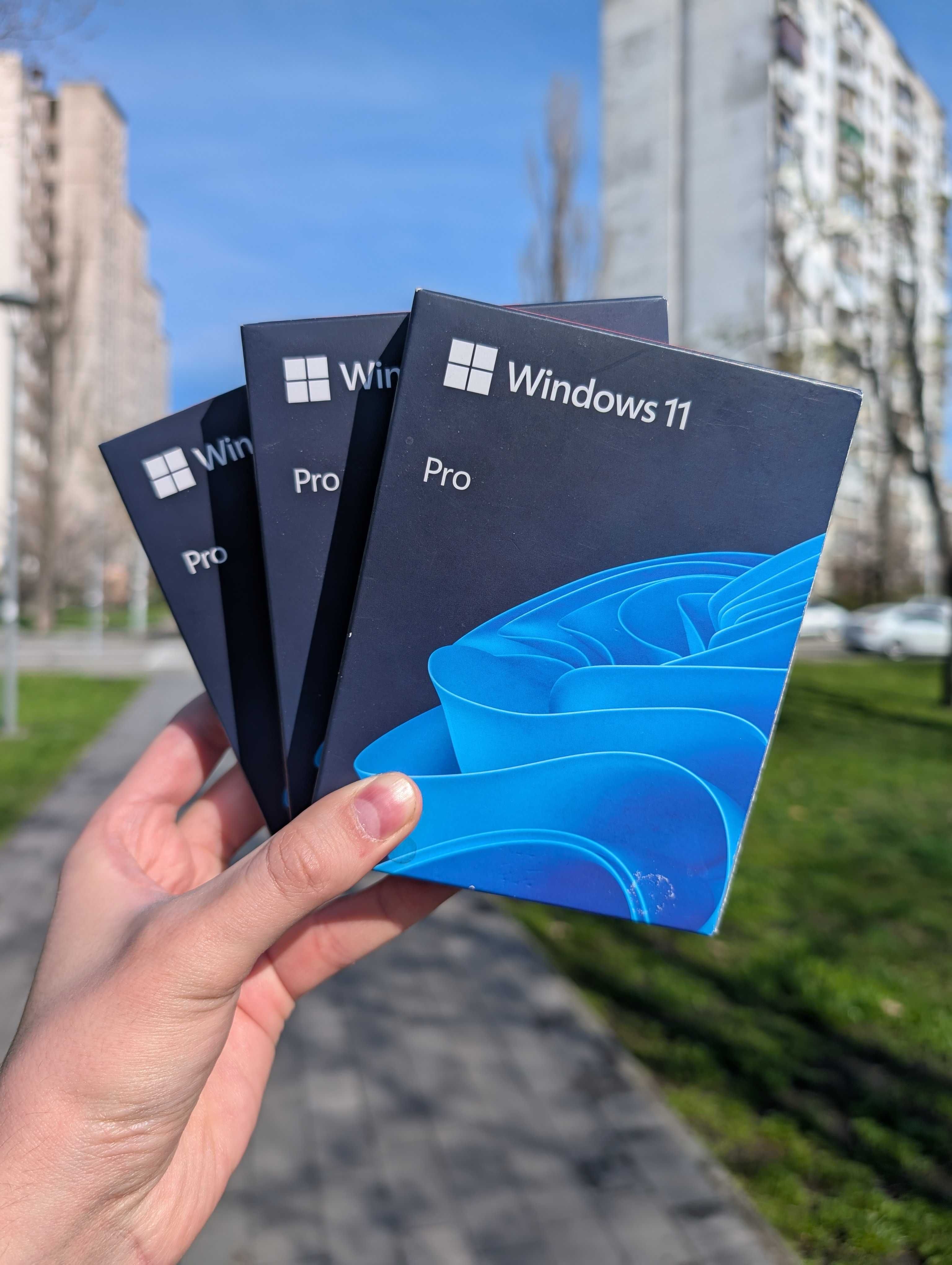 Физическая Windows 11 Pro / BOX USB флешка + Ключ Активации Виндовс 11