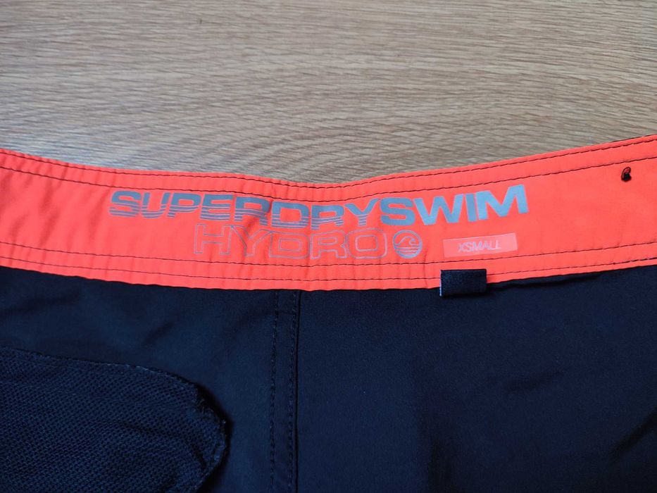 Spodenki kąpielowe SUPERDRY męskie chłopięce r. XS