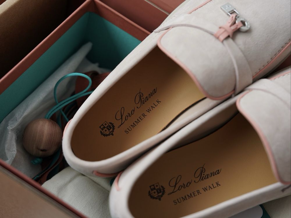 Женские лоферы Loro Piana Summer Walk (37 размер)