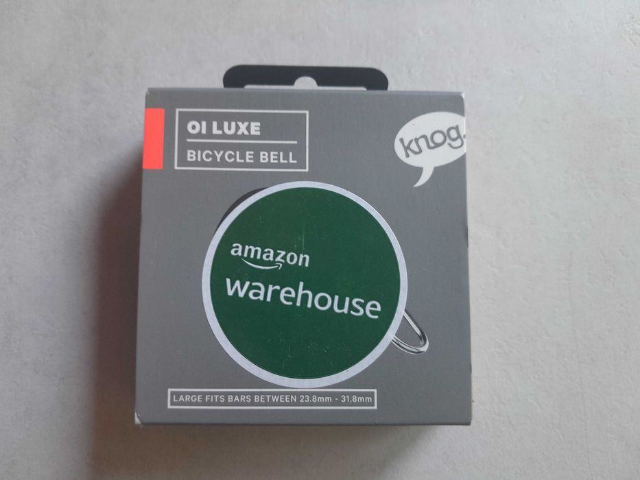 Knog dzwonek rowerowy 12129 OI LUXE używany uszkodzony na części