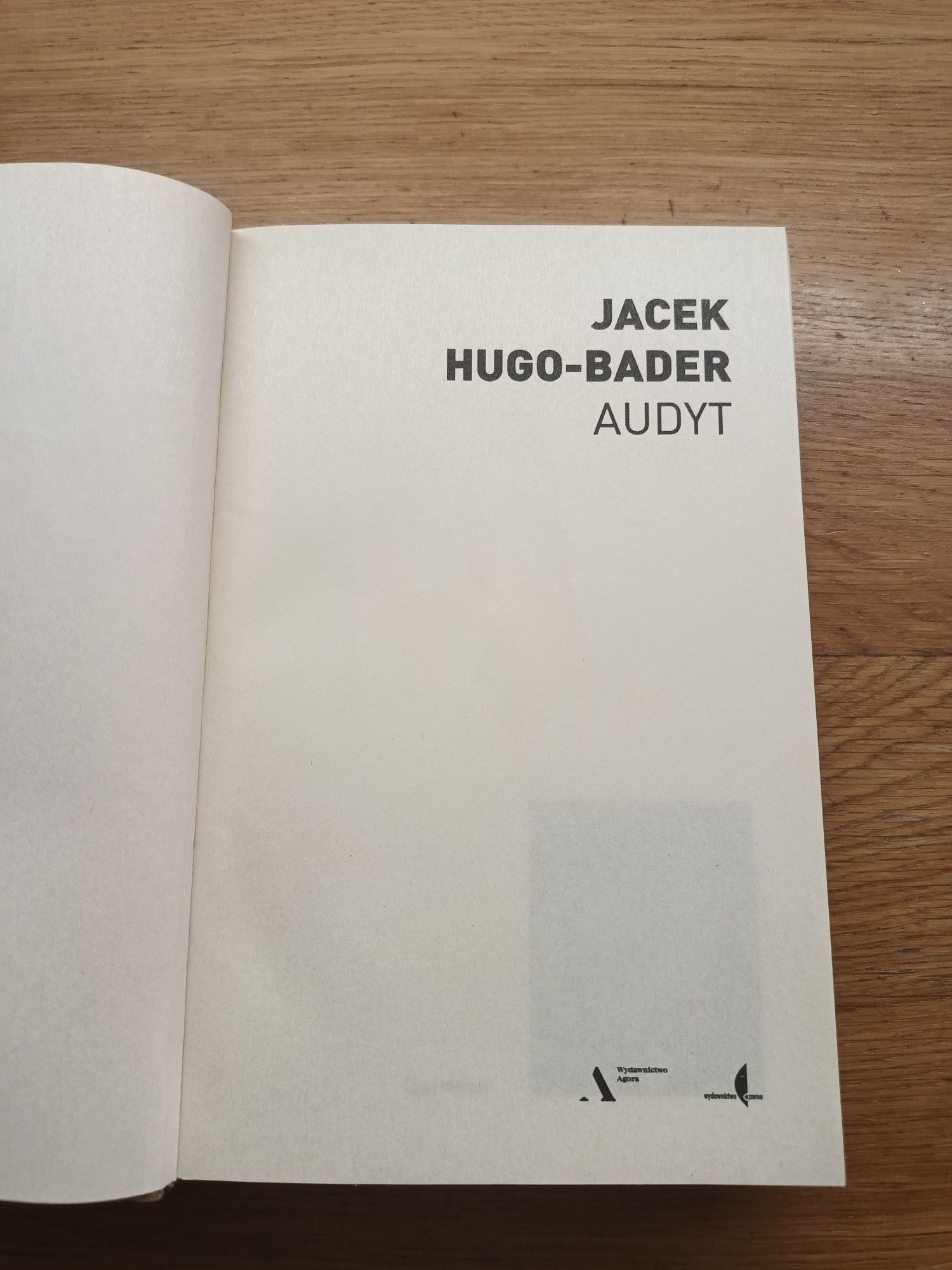 Audyt, Jacek Hugo-Bader