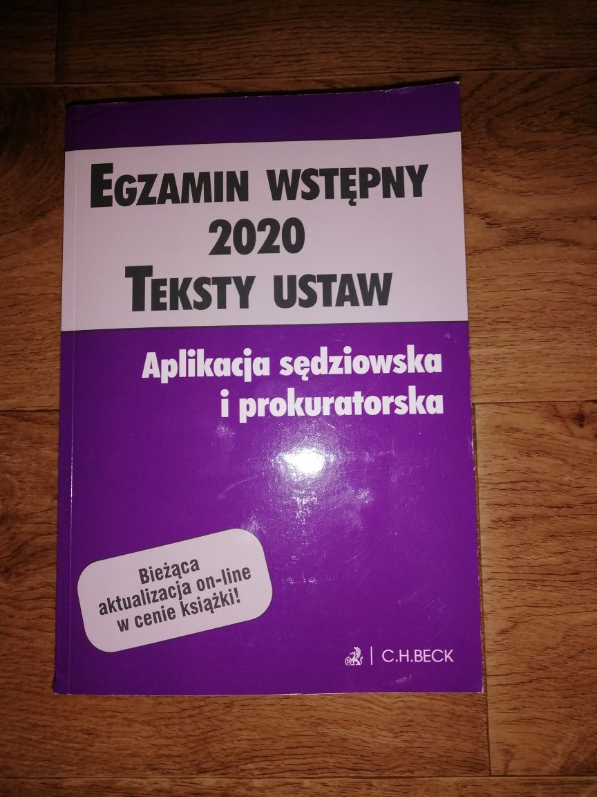 Aplikacja sędziowska i prokuratorska teksty ustaw 2020