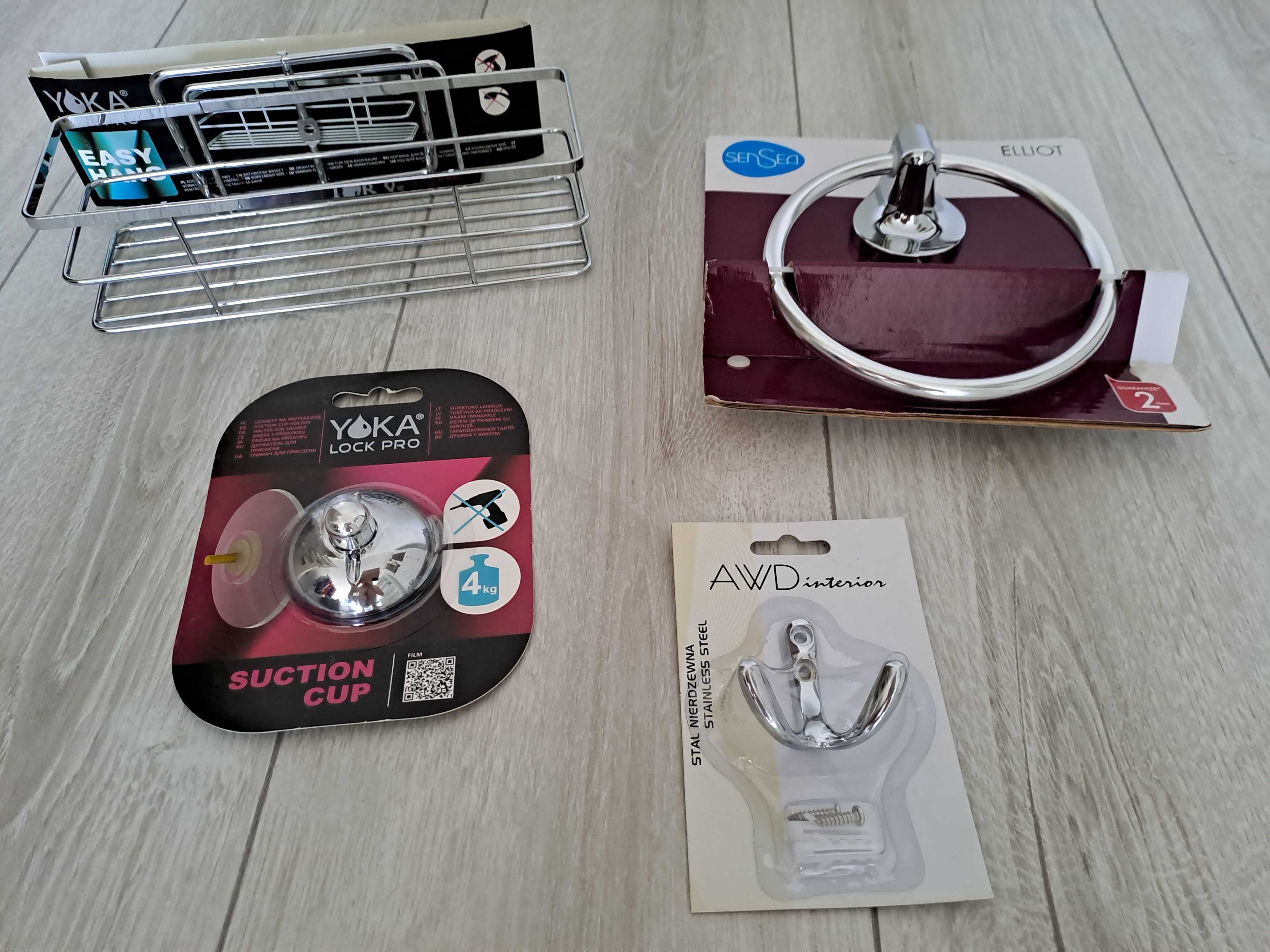 Akcesoria łazienkowe,nowe