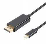 Kabel ADAPTER MHL USB-C DisplayPort 4K 60 HZ 1,8M Thunderbolt Zenwire