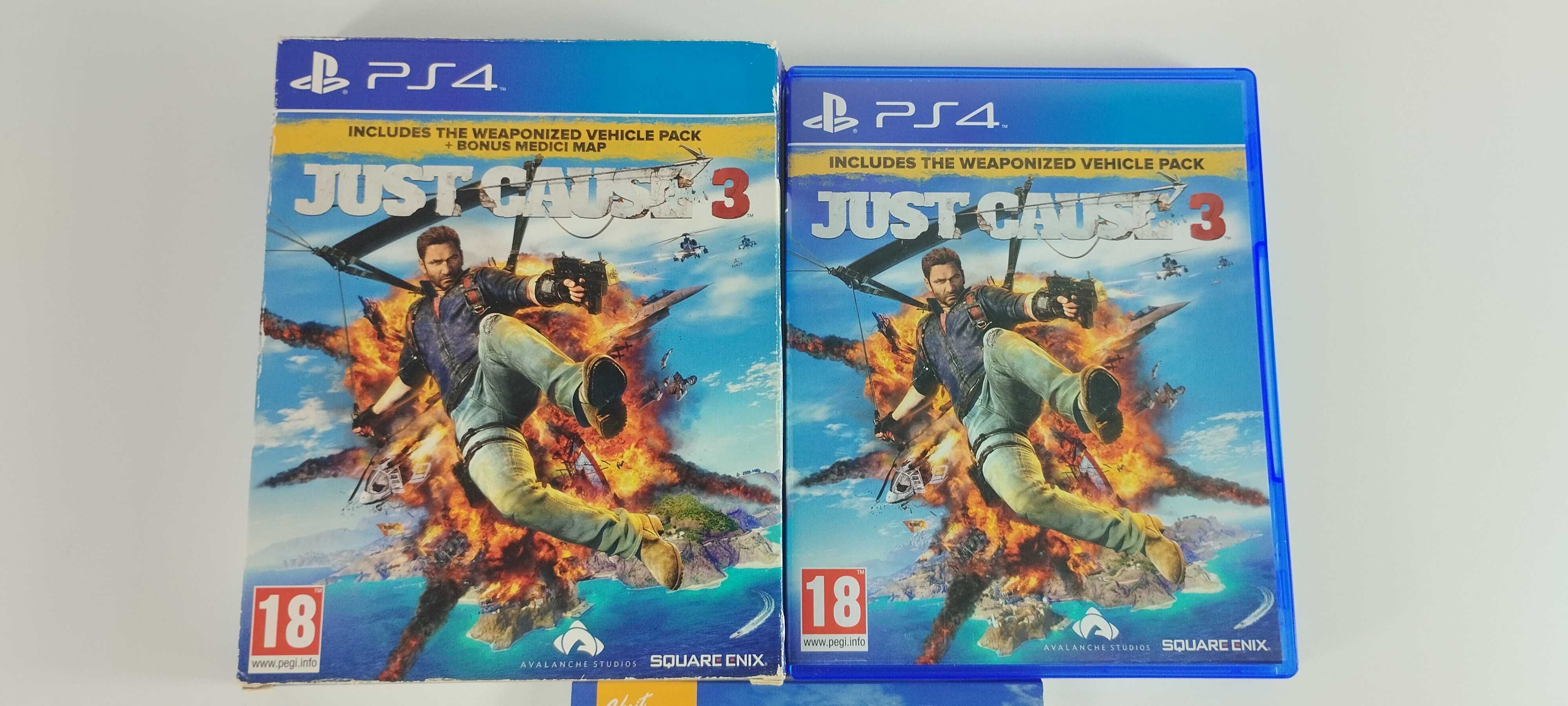 Just Cause 3 + Mapa - Playstation 4 PS4
