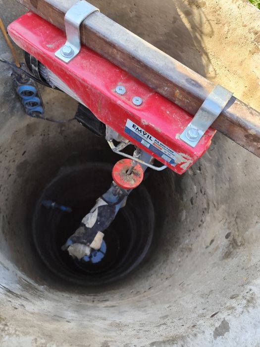 Чистка криниць від замулення