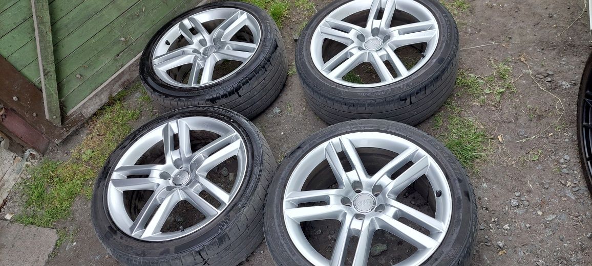 5x112 8,5j x 19” et45 audi OE a6 c7 s-line komplet alufelgi