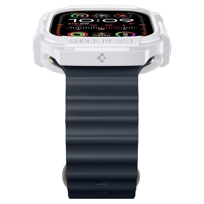 Etui Spigen Rugged Armor do Apple Watch 1 / 2 49mm Białe