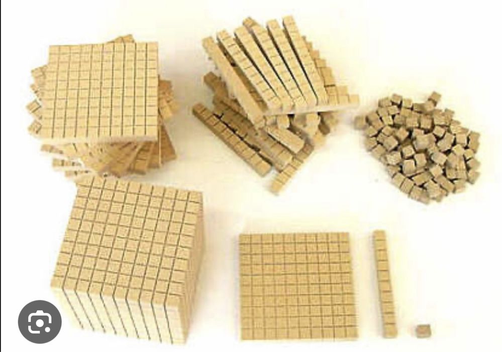 Material Multibásico (MAB 10)- cubos matemática