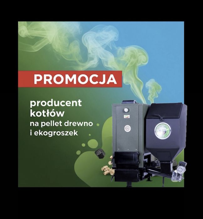 Kocioł piec na pellet 5 klasa ekogroszek podajnik cala Polska