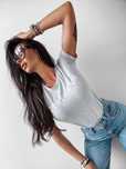 T-shirt Olavoga Lavie S M szary