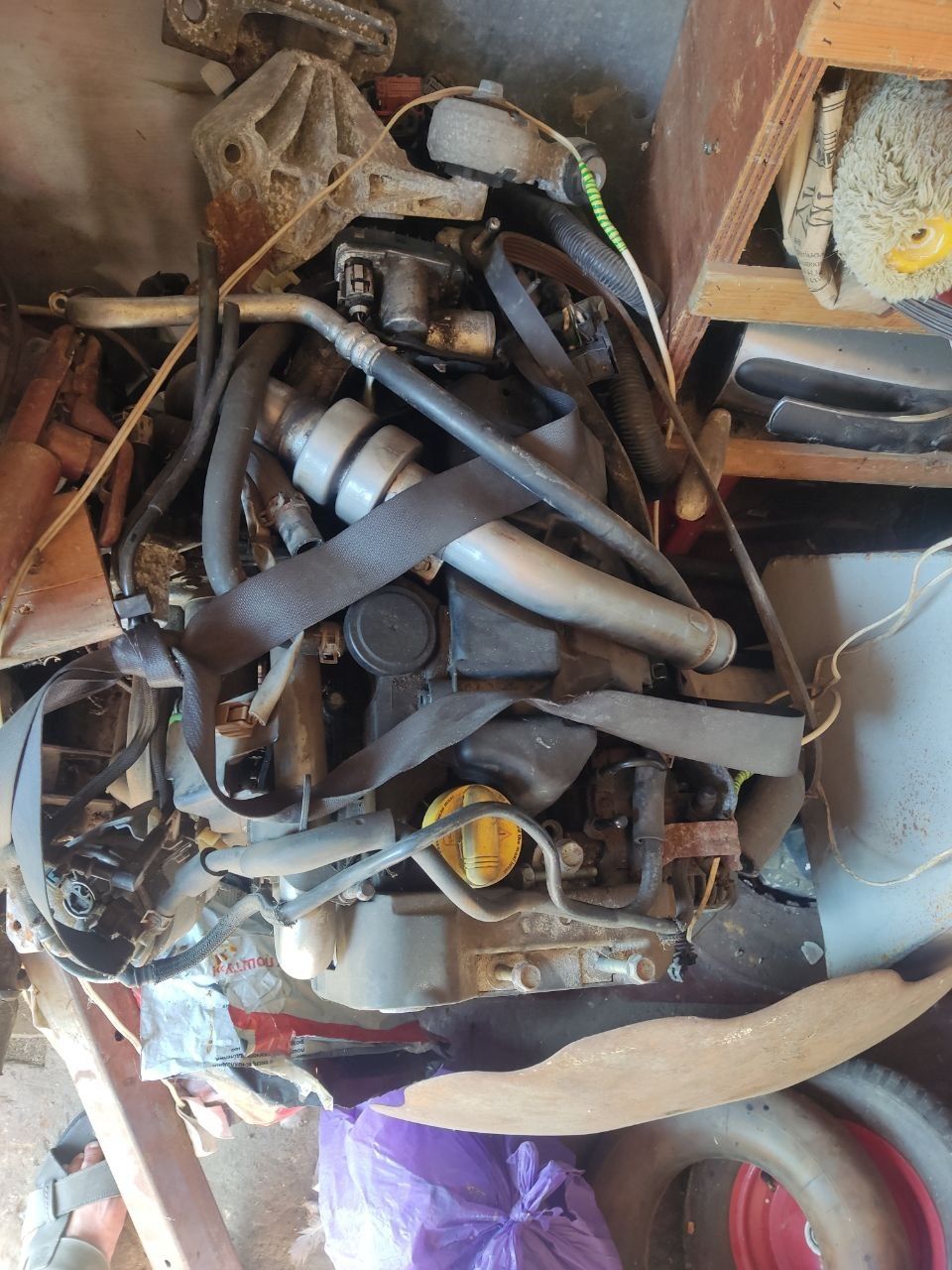"Дизельний Двигун Nissan Qashqai 2+ 1,5" K9K в повному зборі, 170 тис.