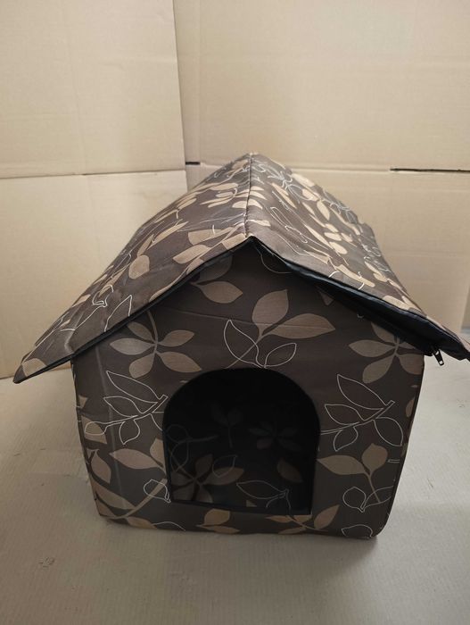 XNSHUN domek buda dla małych zwierząt koty psy króliki składany roz L