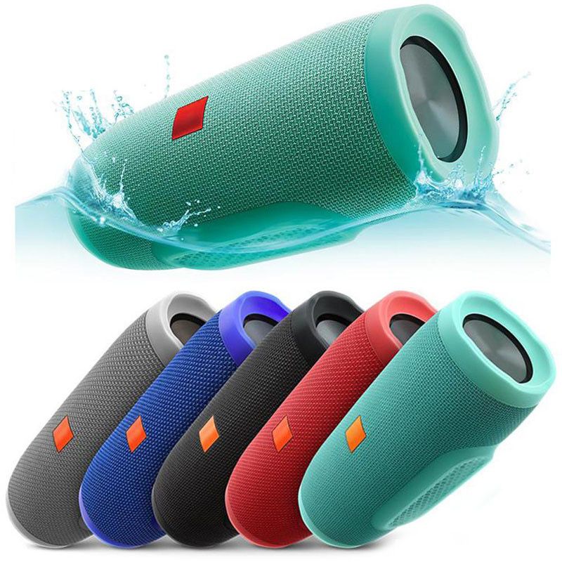 Портативна колонка Bluetooth JBL Charge 3 з USB, SD, FM чорний