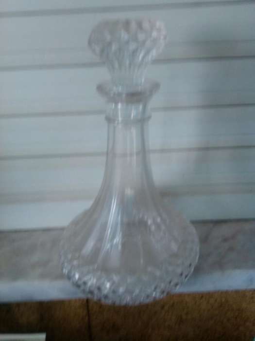 Garrafa de cristal