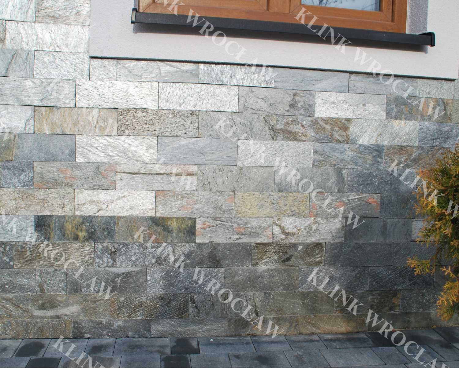 SILVER SHINE - Kamień naturalny na elewacje, ścianki dekoracyjne 30x10