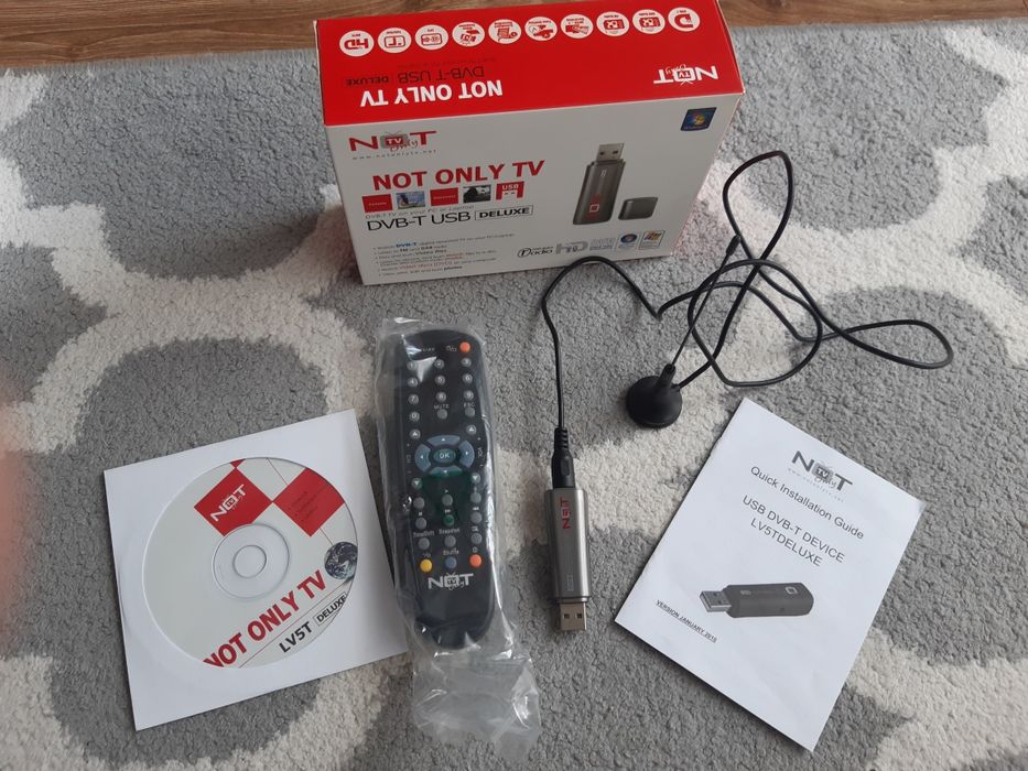 Not Only TV DVB-T USB Deluxe, przenośny tuner USB