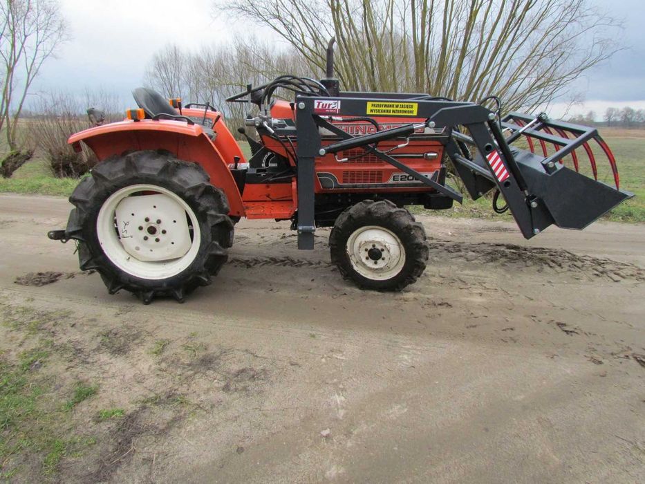 Hinomoto 2004 minitraktorek glebogryzarka tur 4x4