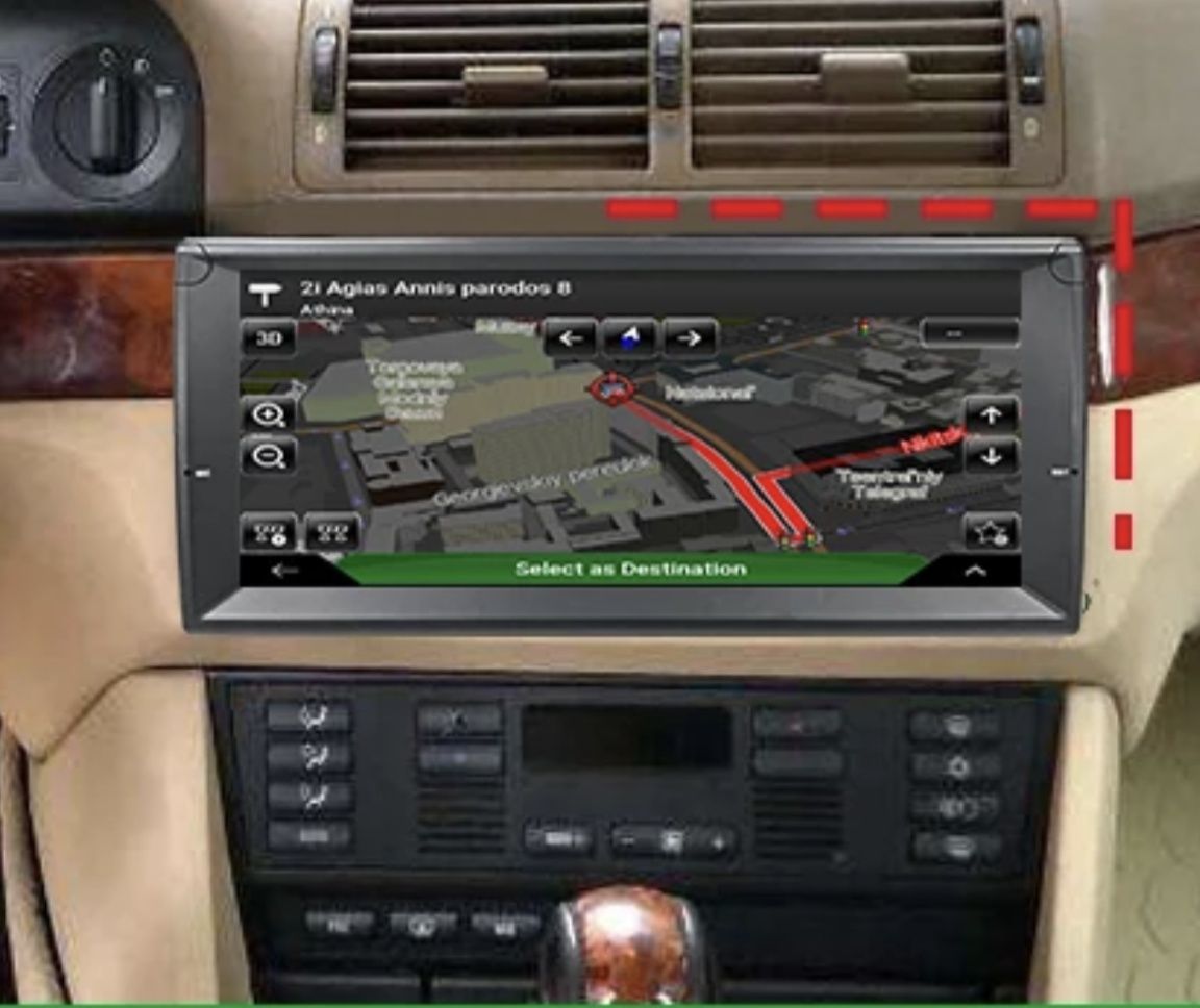 Магнитола штатная BMW E39 E53 X5 android 10.25 GPS андроид