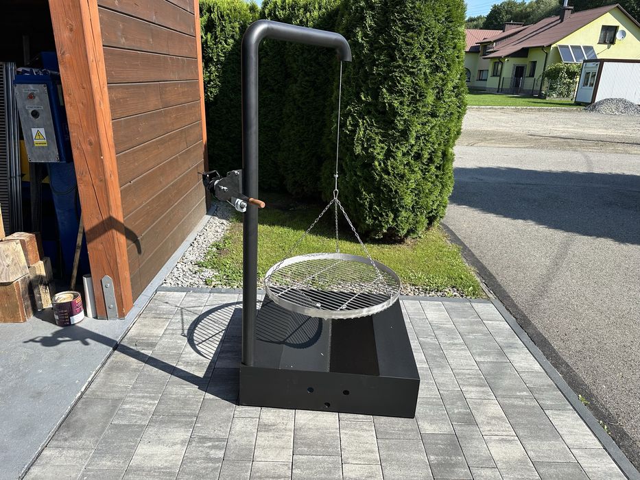 Grill palenisko ogrodowe inox solidny nierdzewny