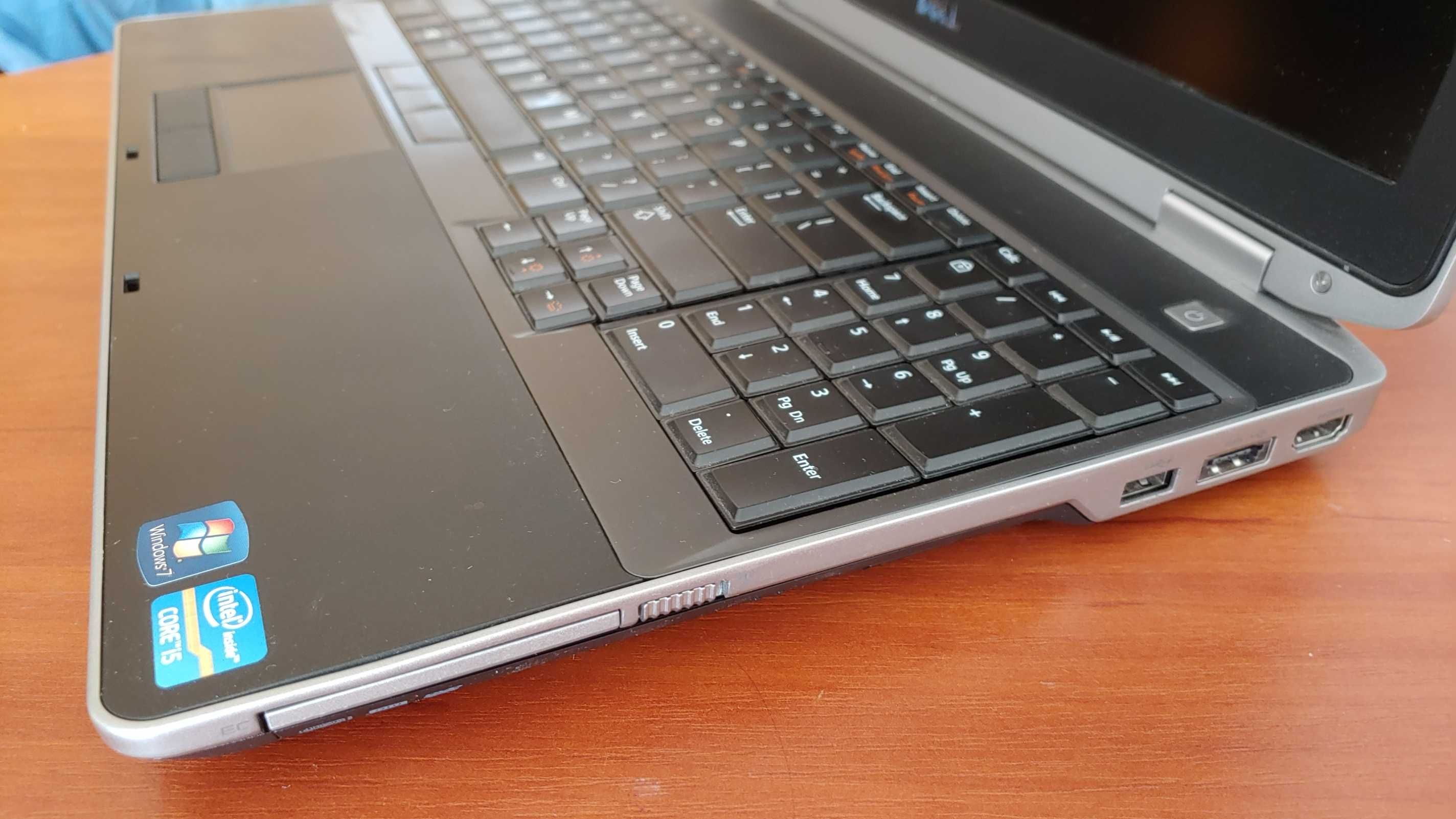 Ноутбук: Intel i5-3320m, 4ядра, ОЗУ 8Гб, збільшена батарея,екран 15.6"