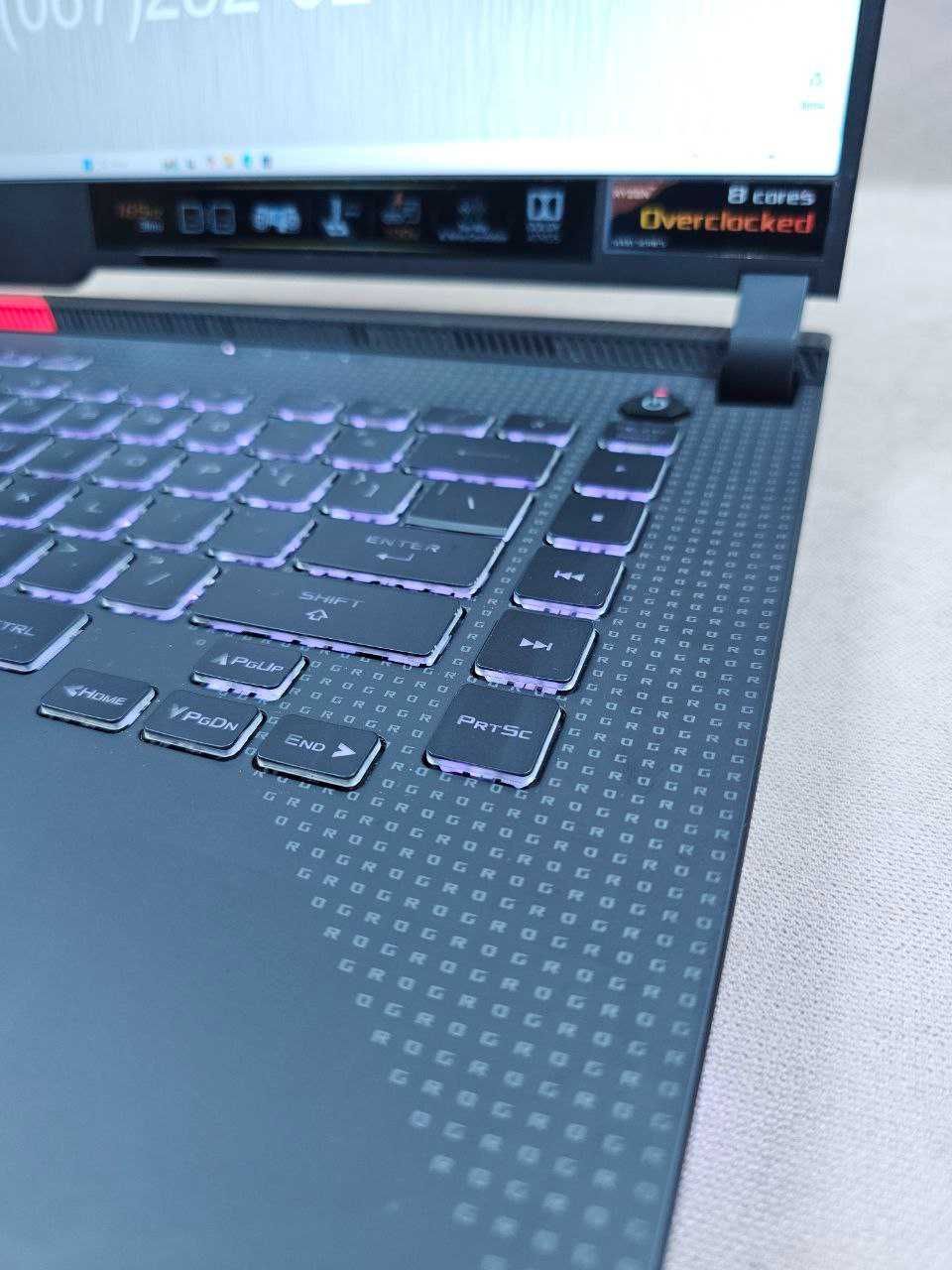 Ігровий ноутбук ASUS ROG STRIX G15/QHD/165Hz/R9-5980HX/RX 6800M/16GB