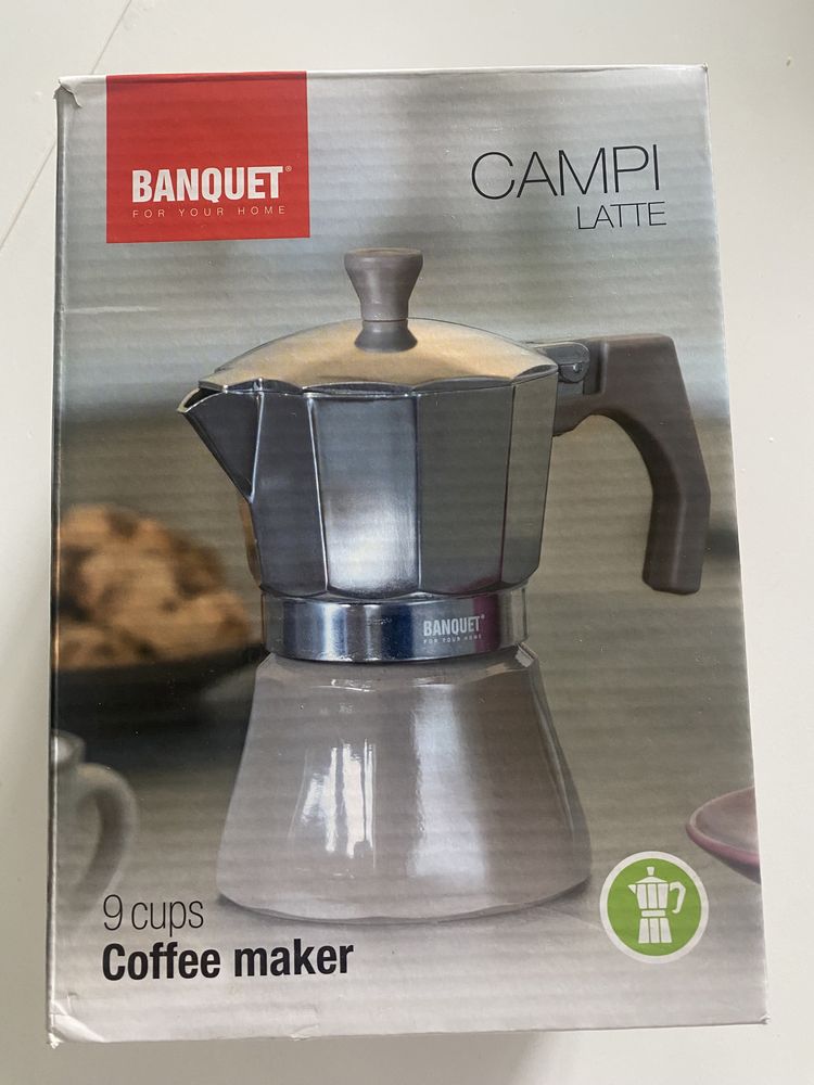 Kawiarka Banquet Czajnik Moka CAMPI Latte 6tz